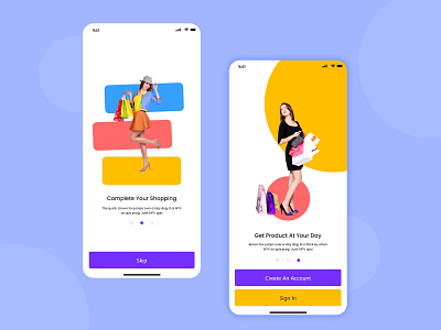 eCommerce Mobile App Design