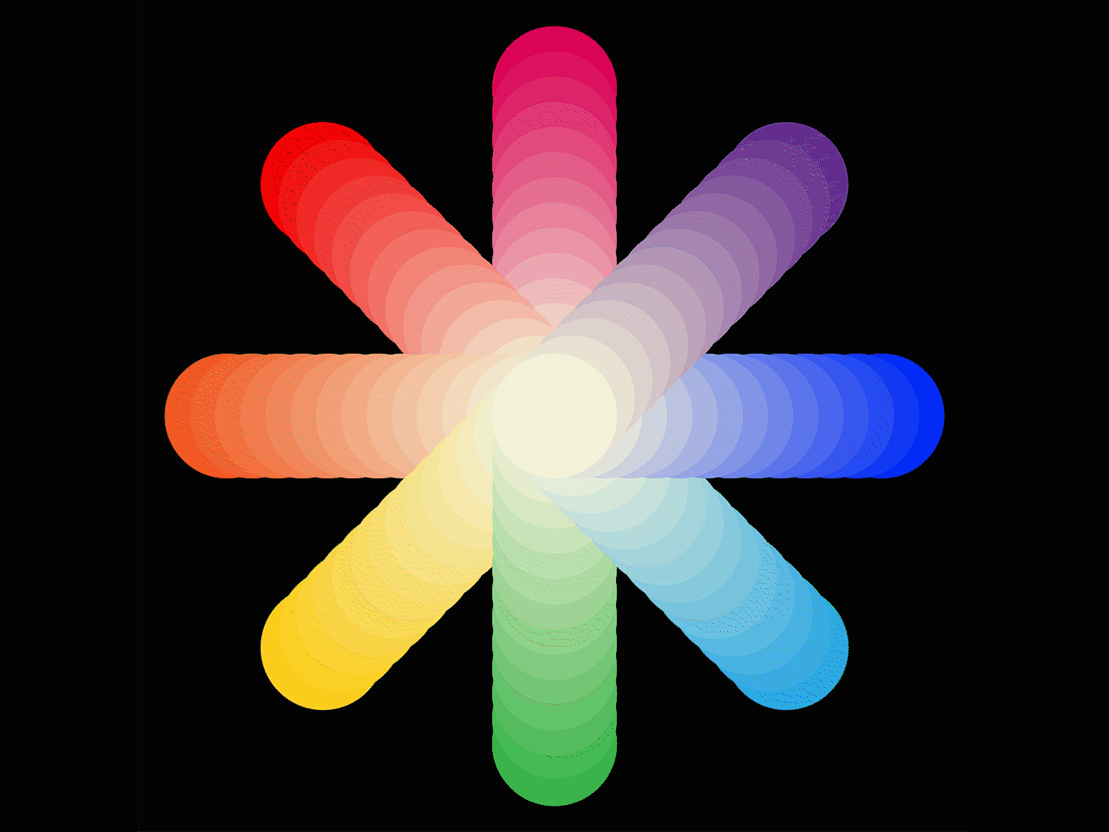 Color Wheel blend motion design motion graphics