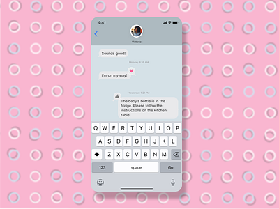 Daily UI :: 013 Direct Messaging