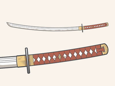 Katana Sword vector