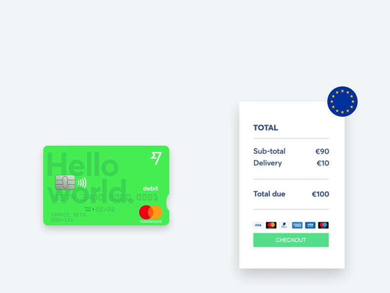 Pay in any currency motion