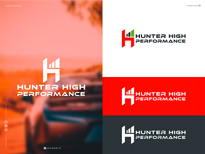 HUNTER HIIGH PERFORMANCE | LOGO DESIGN