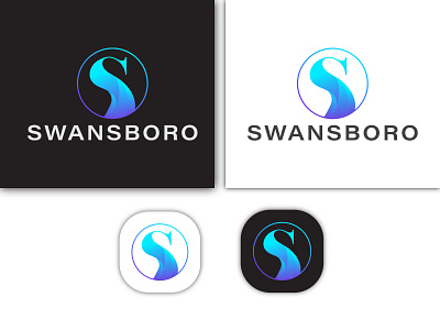 creative s logo app design