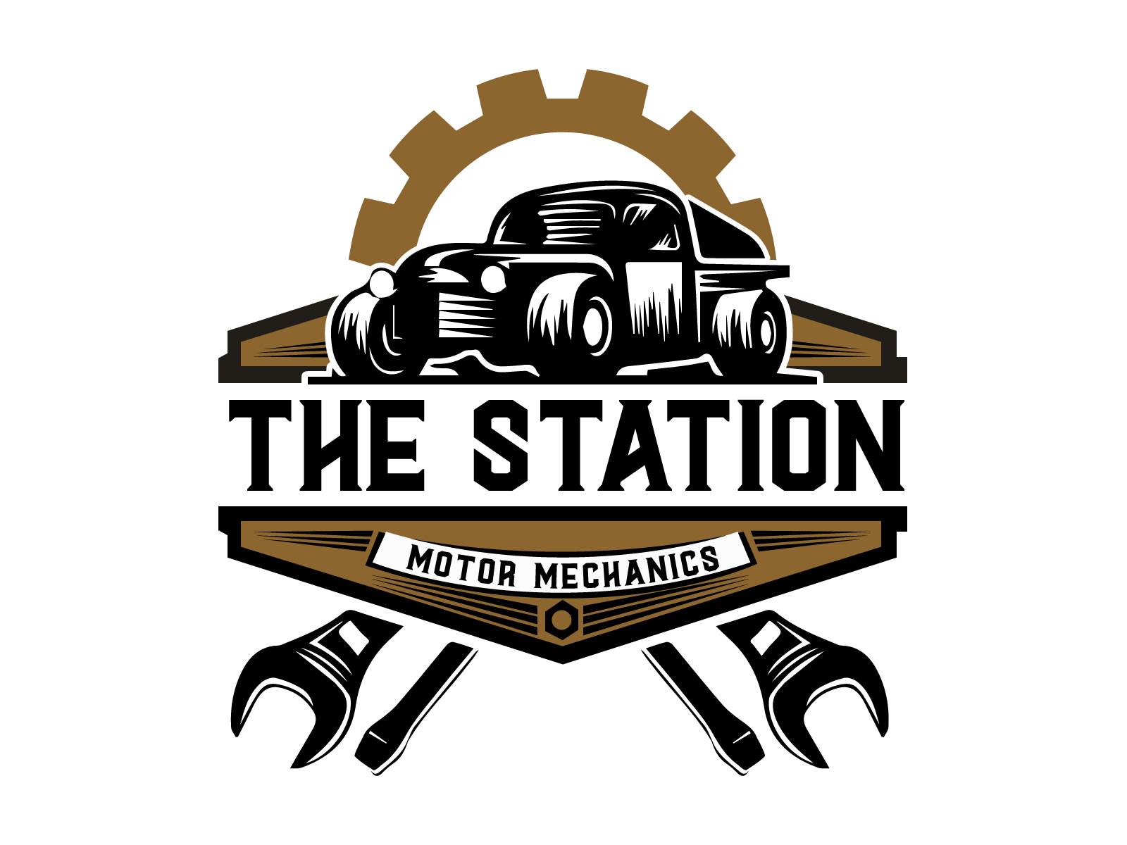 Vintage Mechanic Logo