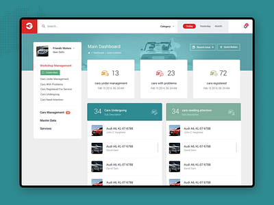 Car Maintenance Dashboard