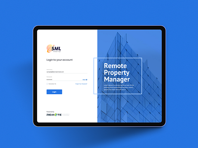 Property Manager design designer mobile ui ui visual design web