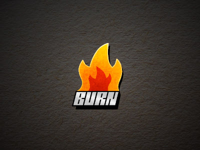 Burn block fire flame fuel texture