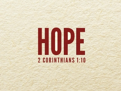 Hope clean hope minimalist paper red sans serif scripture texture