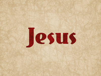 Worthy fiber jesus revelation scripture serif texture