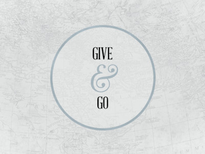 Give And Go ampersand circle elegant map refined serif