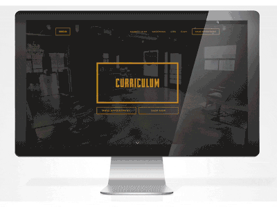 Curriculum Website Preview boutique online shop salt lake city ui design ux design web design web development website
