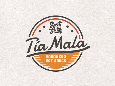 Tia Mala Badge badge branding food label packaging restaurant salt lake city visual identity