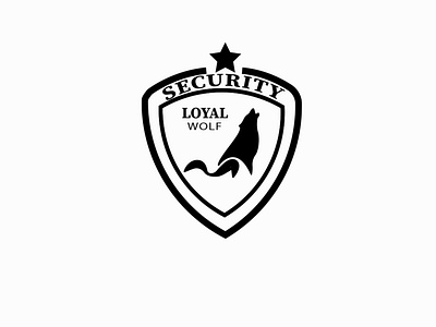 Loyal Wolf @illustrator branding design icon illustration logo vector