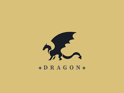 Dragon @illustrator branding design icon illustration logo vector