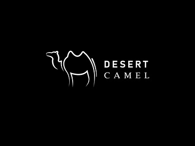 Desert Camel @illustrator branding design icon illustration logo vector