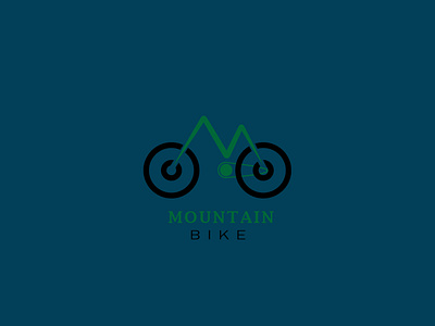 Mountain Bike @illustrator branding design icon illustration logo typography ui ux vector