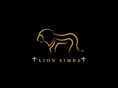 Lion Simba @illustrator animation art branding clean design graphic design icon illustration illustrator logo minimal typography ui ux vector