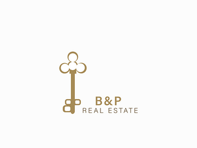 B & P Real Estate @illustrator branding design graphic design icon illustration logo vector