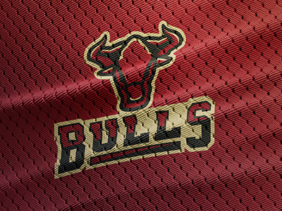Bulls angry animal brand bull esport gaming head logo mascot red sport team