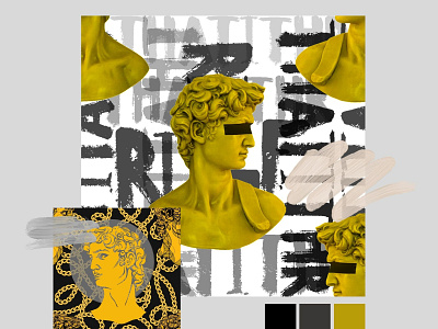 David sculpture pattern design