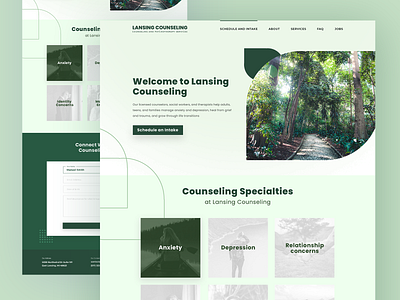 Lansing Conseling Landing Page
