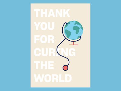 Thank you for curing the world care corona virus covid covid19 cure doctor doctors nurse pandemic thanks virus world
