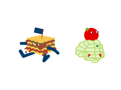 Food characters exploration
