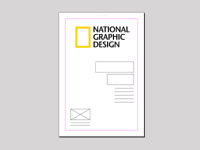 National graphic design brand editorial graphic design indesign layout magazine natgeo national geographic nature