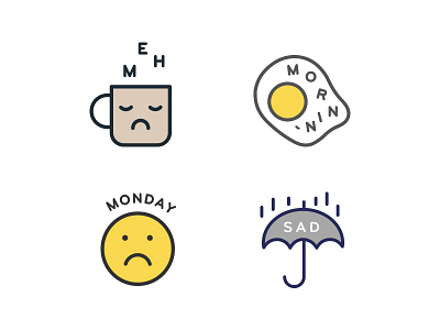 Grumpy coffee grumpy icon illustration imessage ios meh monday morning sad sticker stickerplace