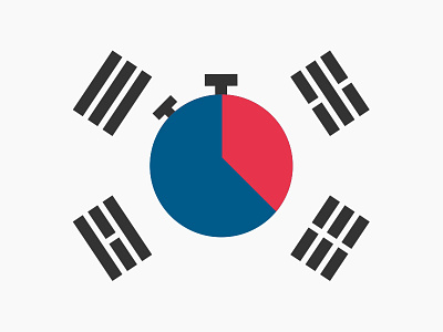 Olympics 2018 icon illustration jo korea minimalist olympics pyeongchang ski snow sports timer winter