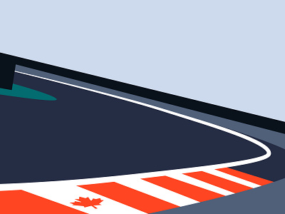 GP of Canada canada f1 ferrari formula 1 gp hamilton illustration minimalist montreal sport