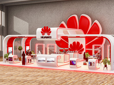 Huawei Exhibition booth design