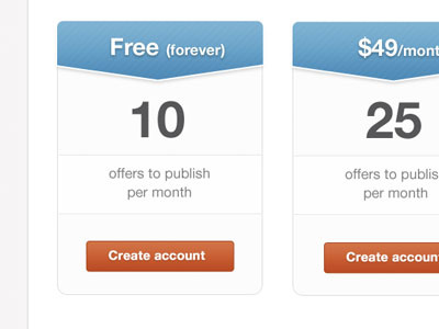 Pricing Table pricing table subtle texture
