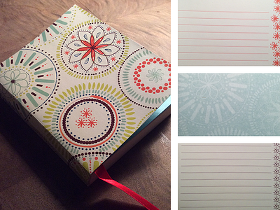 Kaleidoscope Pattern Journal