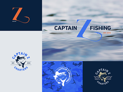 Fishing Charter Branding Collaboration brand design branding fishing logo logodesign