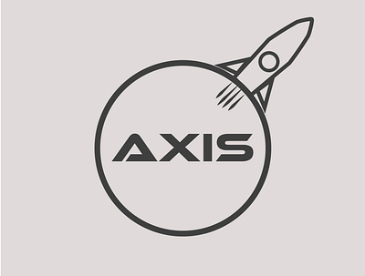 Axis Rocketship Logo design icon logo