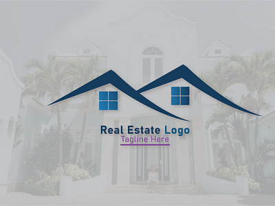 Real estate logo, building logo.