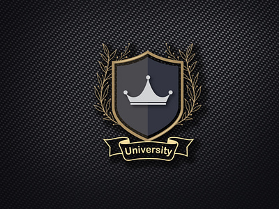 University emblem logo design. branding branding design design emblem logo illustration logo product design product packaging design university vector