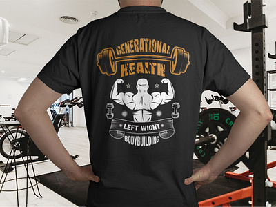 gym t shirt design art fitness graphic design gym illustration workout