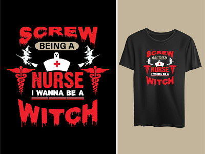 Halloween nurse design art design eps halloween mockup nurse quotes