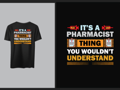 Pharmacist t shirt design art designvector pharmacist t shirt