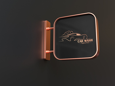car washing logo