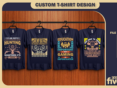 Custom T-shirt design art custom design graphic pod print t shirt