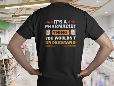 Pharmacist T shirt branding design design drug health medical medicine pharmacist t shirt vector