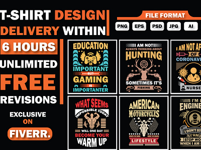 Bulk T shirt Design Bundle