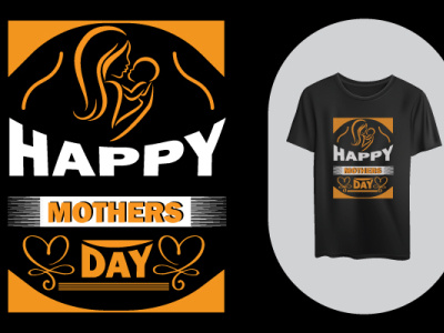happy mother day branding design cv day design graphic design happy illustration mother t shirt vector