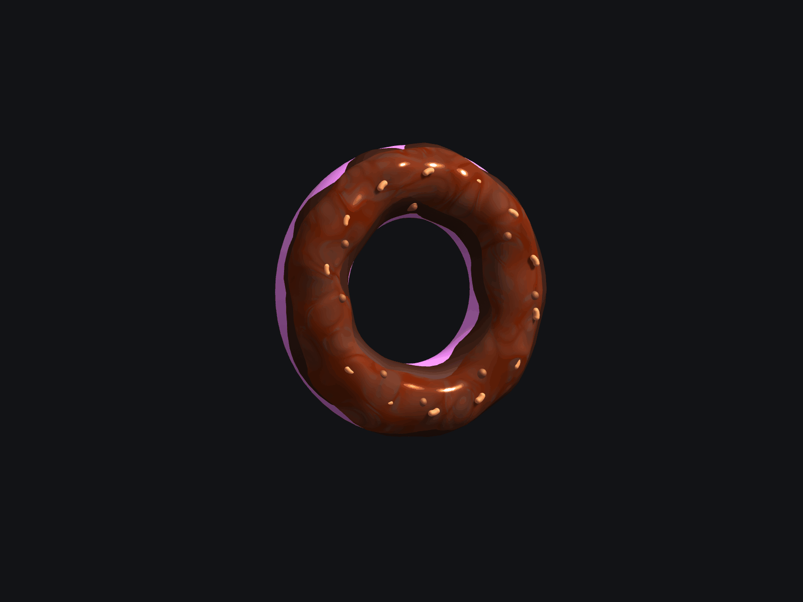 3D Donut 3d 3dforweb 3duiux animation boltbite loopable lottie motion graphics spline spline3d splinetool ui