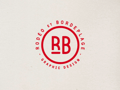 Rodéo & Bordeplage bordeplage identity logo rodéo studio