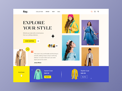 Fashion Landing Page