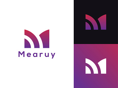 Modern M Letter Logo Design